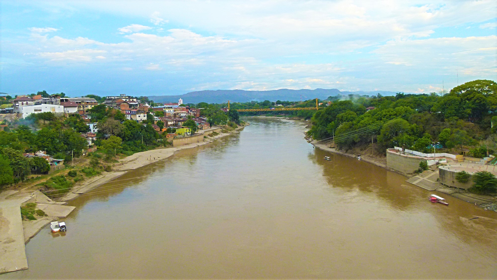 Precauciones en las poblaciones de las riberas del Rio Magdalena en Cundinamarca