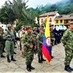 Brigada 13 en celebracion de aniversario del municipio de Zipacon