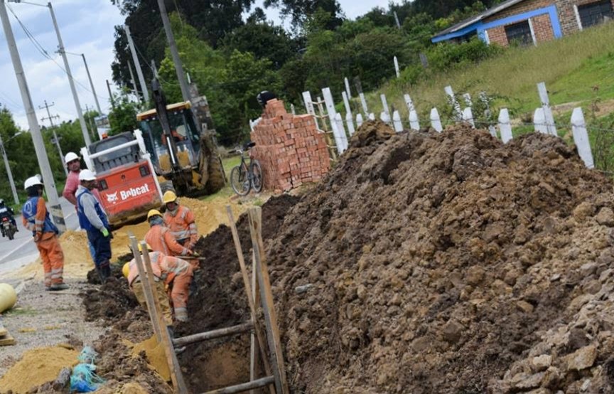 Se dio inicio a la Construccion de Alcantarillado en el Sector Juaica Zoque de Tenjo