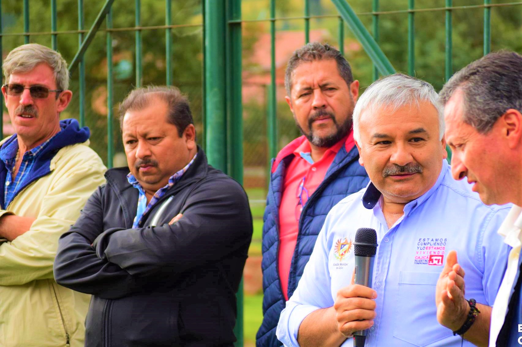Diaz Canasto socializo obras de rehabilitacion y pavimentacion de vias en el sector Santa Ines