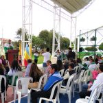 Alcaldia de Chia hizo entrega oficial de la cubierta de la Unidad Deportiva La Lorena