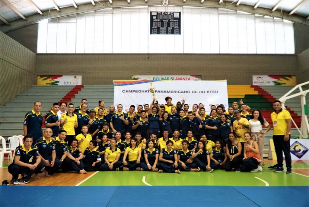 Colombia campeon por equipos del Panamericano de Jiu Jitsu