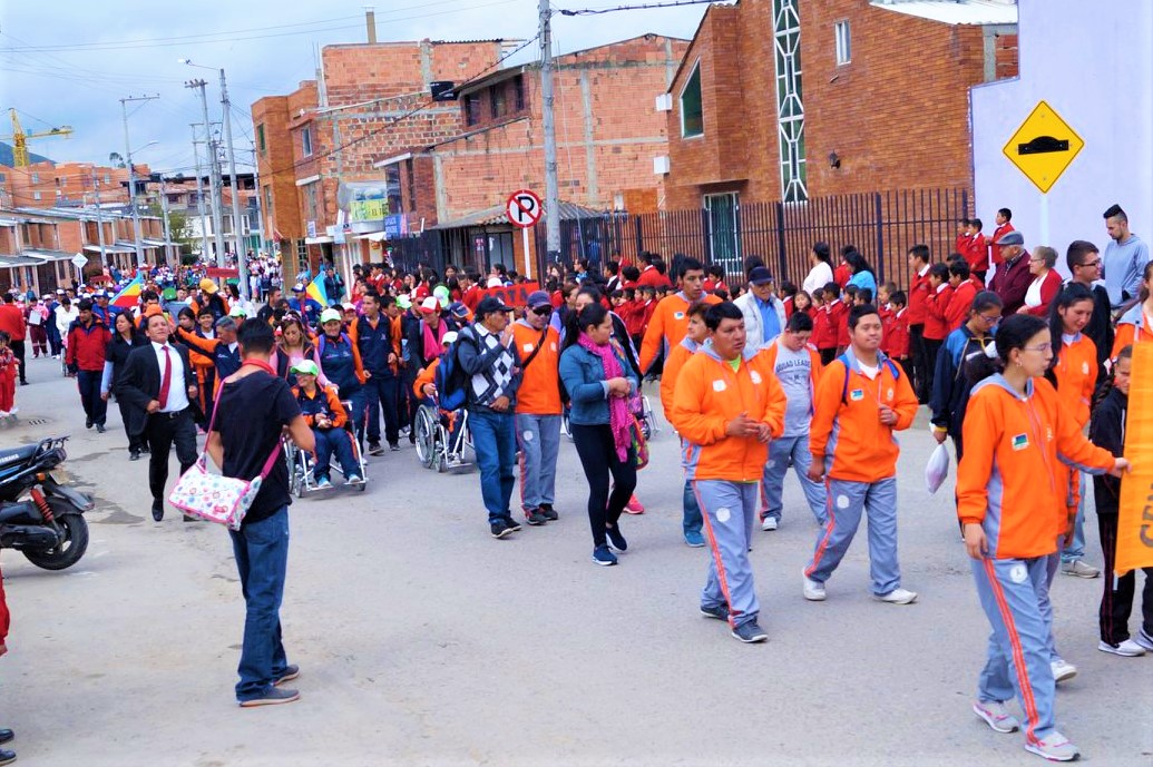 Gachancipa apoyo sin limites las Olimpiadas de Discapacidad Asocentro2