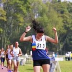 Cindy Moreno domino la marcha de los Juegos Superate