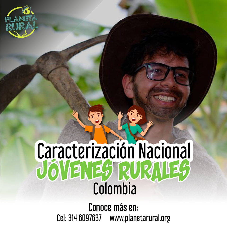 Primera caracterizacion nacional de Jovenes Rurales de Colombia
