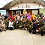 Ejercito Nacional realizo actividades ludicas para adultos mayores en Zipaquira