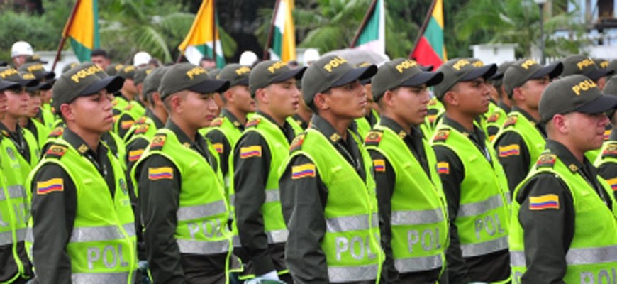 Estacion de policia de Cajica invita a los jovenes a realizar su servicio militar