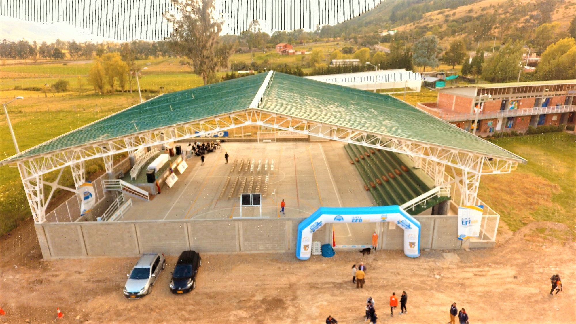 Inaugurado Centro de Integracion Ciudadana en la Vereda La Violeta de Sopo