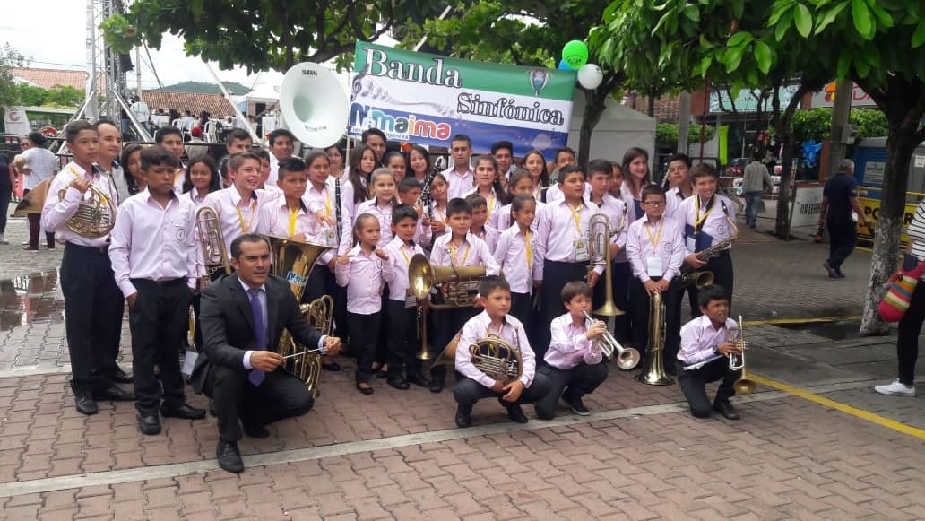 Banda Sinfonica de Nimaima llega a Belgica