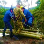 Ejercito Nacional atiende labores para mitigar emergencia invernal en La Palma1