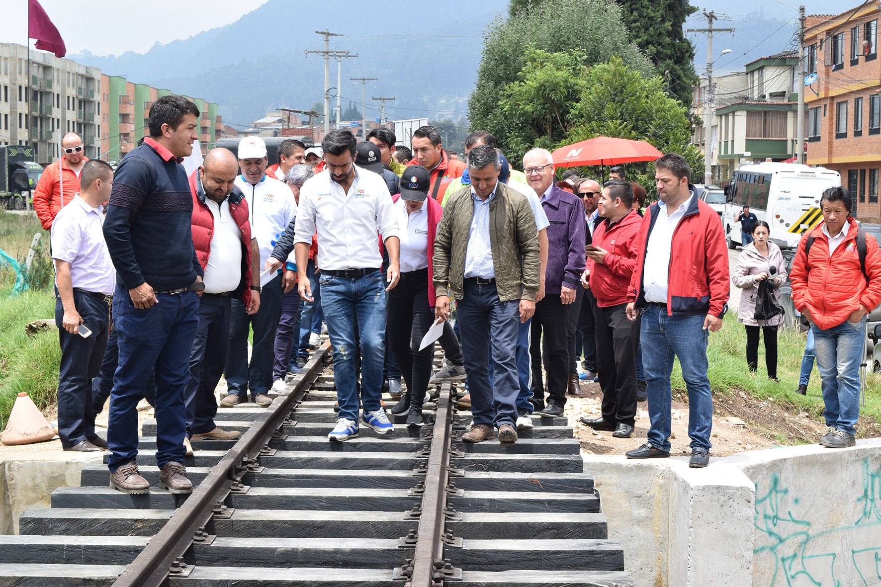 En el corredor ferreo Zipaquira Nemocon se inician obras de recuperacion