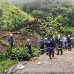 Fuertes lluvias causan deslizamiento en la Palma Cundinamarca
