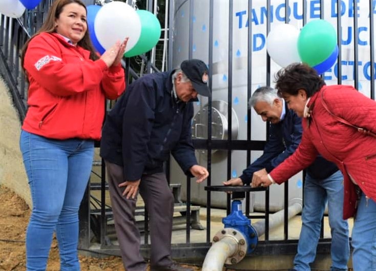 Alcaldia de Cajica entrego nuevo tanque de agua potable para el sector La Cumbre2