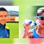 Sandra Galvis y Santiago Hernandez en los Juegos Panamericanos de Lima 1