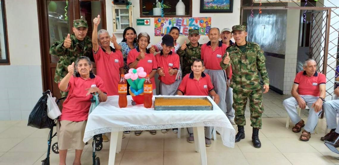 Ejercito Nacional trabaja por el bienestar de los cundinamarqueses