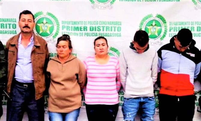 Asegurados presuntos integrantes de la banda Los Pachines