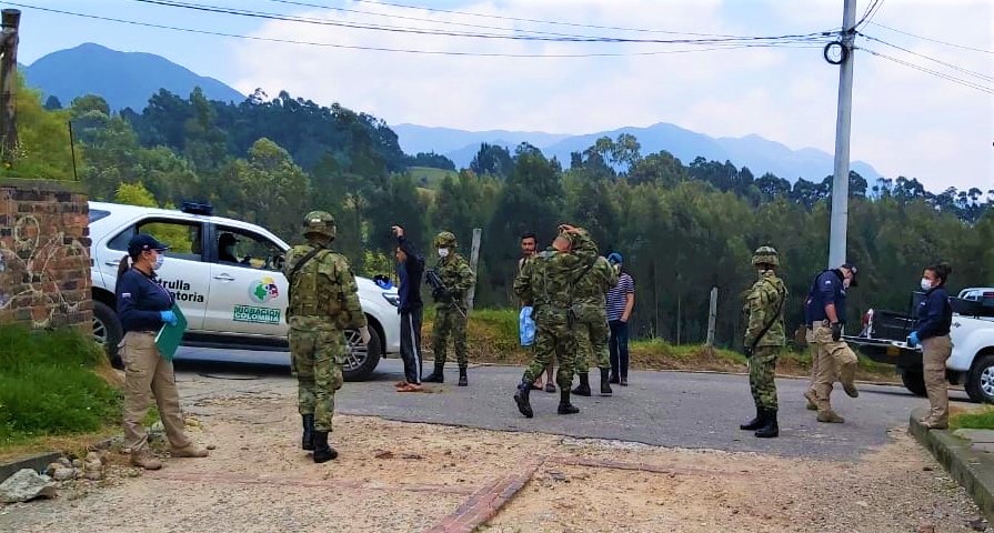 Zipaquira y seis municipios mas seran militarizados por incumplimiento a la cuarentena