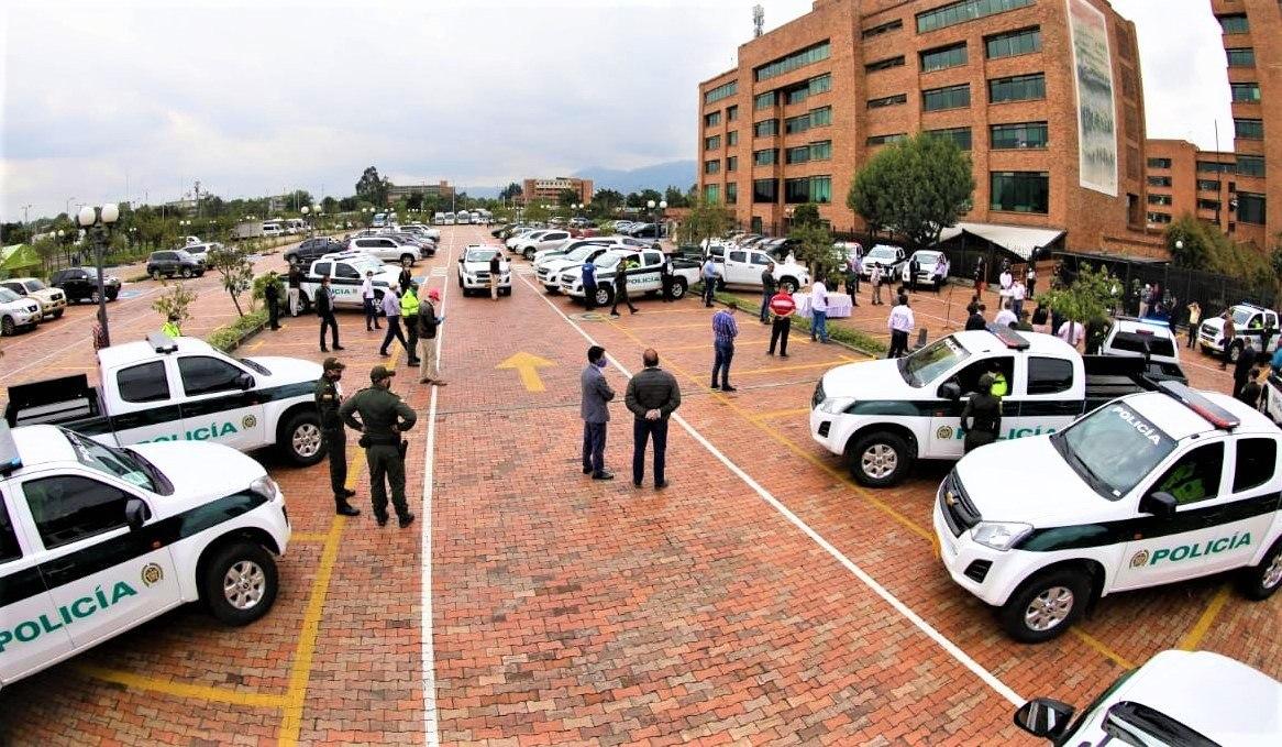 21 patrullas nuevas reforzaran trabajo de la Policia en Cundinamarca