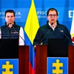 Contralor Carlos Felipe Cordoba Larrarte Foto y el Fiscal General de la Nacion Francisco Barbosa DelgadoFotoEl Informador