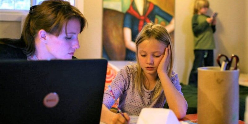 La Escuela en Casa