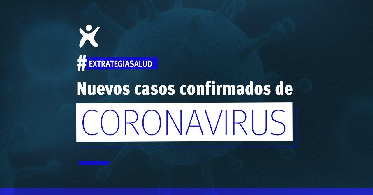 NUEVOS CASOS DE CORONAVIRUS EN CUNDINAMARCA