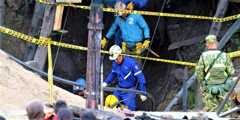 Se presento una explosion al interior de una mina de carbon en Cucunuba