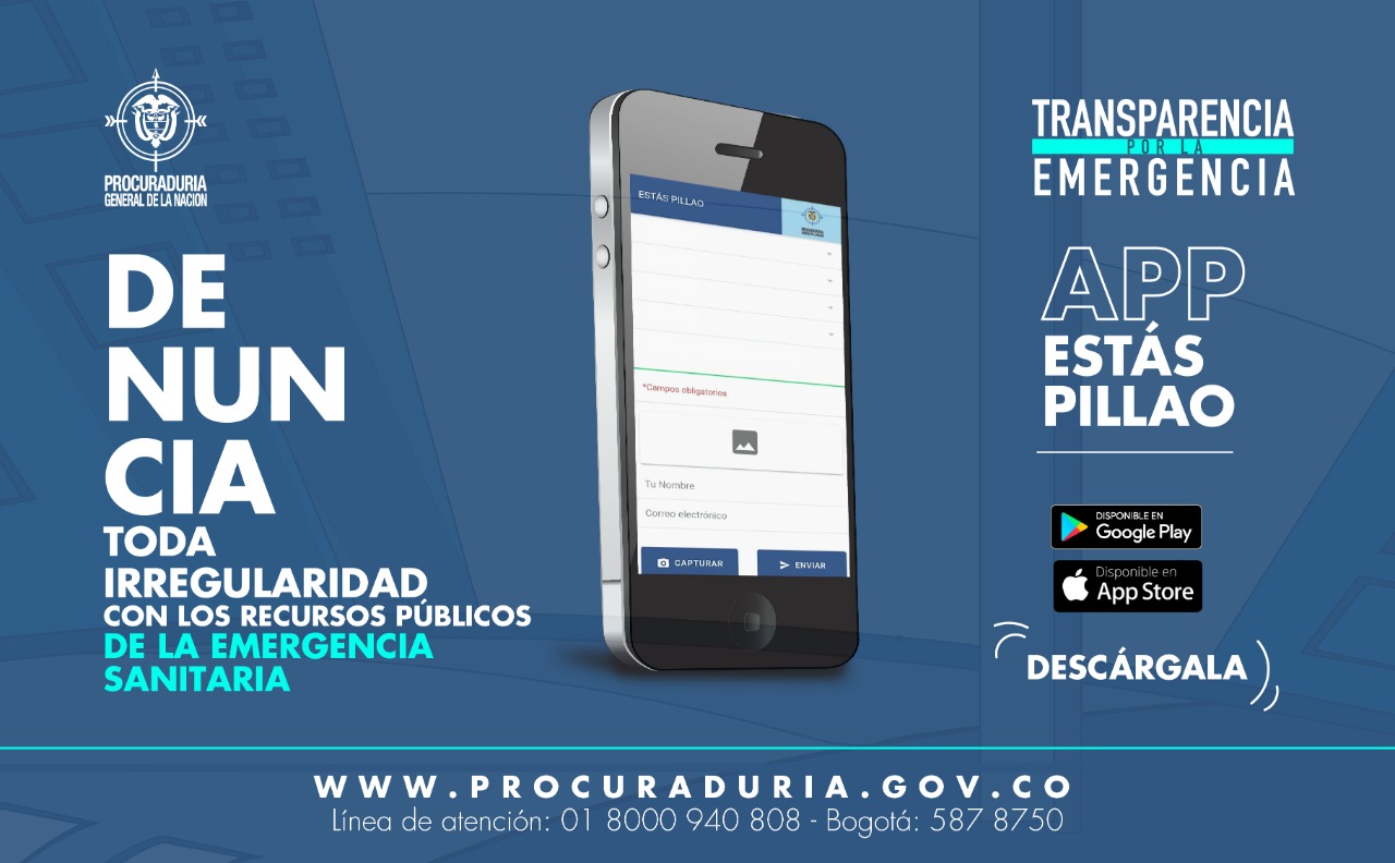 App Estas Pillao. Denunciar alguna irregularidad esta en tus manos