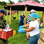 Ejercito entrega bienestar a los abuelitos de Anolaima 2