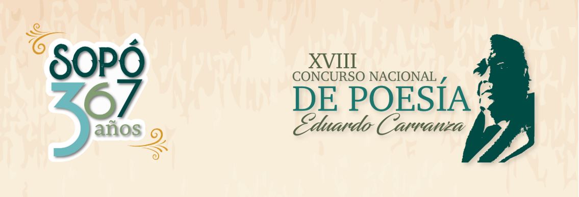 Sopo abre convocatoria para el Concurso Nacional de Poesia Eduardo Carranza
