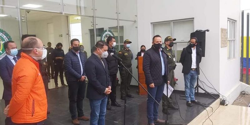 Inaugurada la Subestacion de Policia del Barrio San Juanito en Zipaquira1
