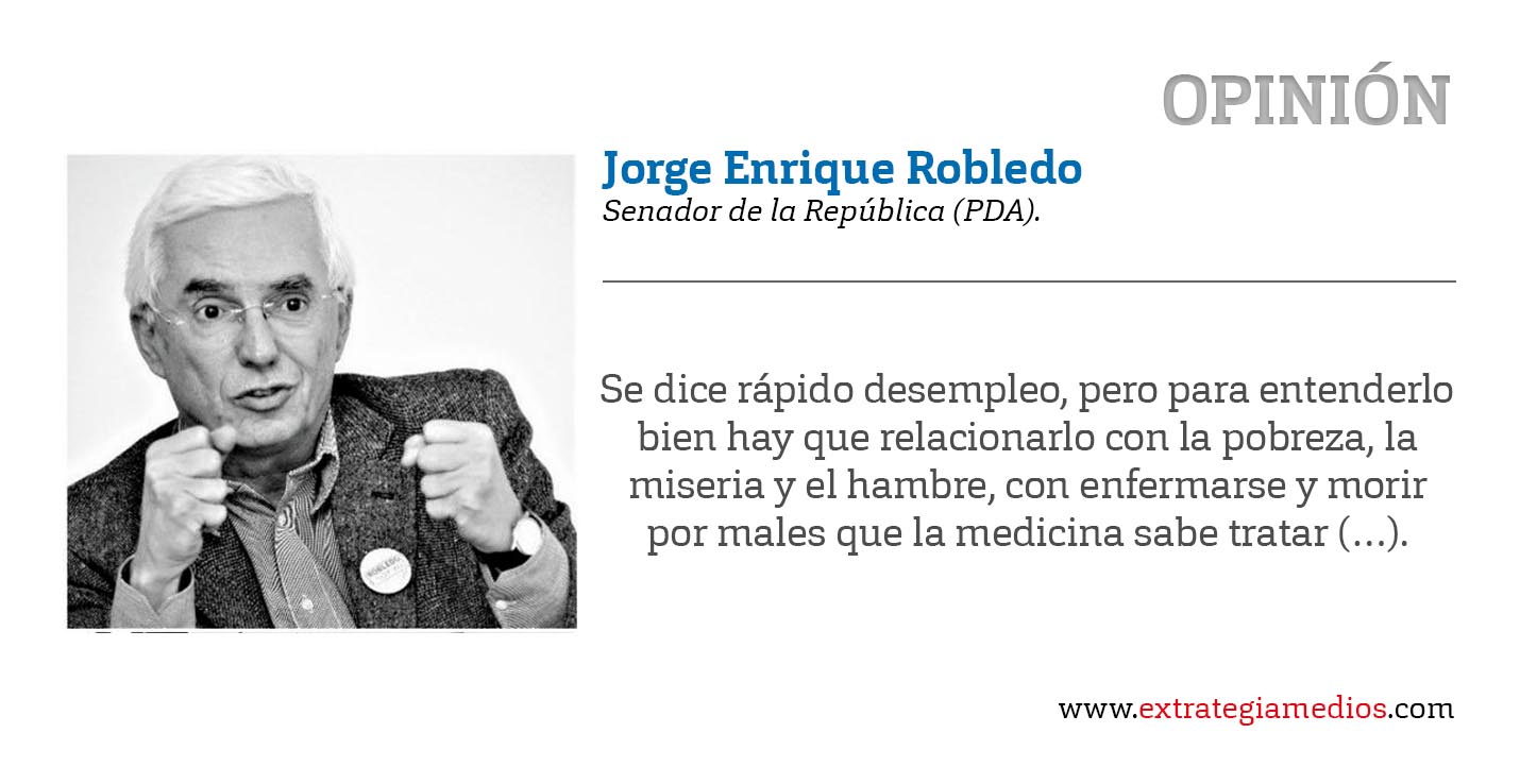 Jorge Enrique Robledo Empleo empleo y mas empleo