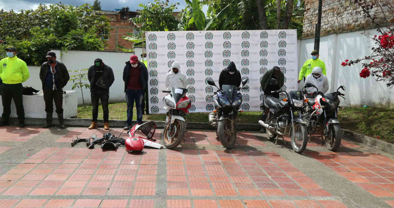 Desarticulada la organizacion criminal los motorratones