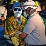 Despues de 100 horas de trabajo fueron rescatados los tres mineros en Lenguazaque