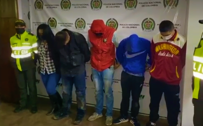 Fiscalia judicializo a presuntos ladrones de residencias en Cajica