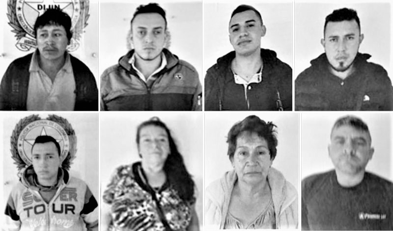 A prision ocho presuntos delincuentes por abigeato en Cogua