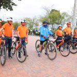 Cundinamarca realizo el circuito mas grande exclusivo para biciusuarios en Colombia
