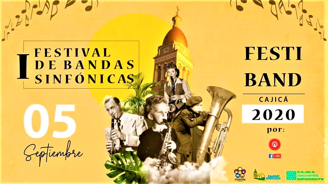 Primer festival virtual de bandas sinfonicas Festiband Cajica 2020