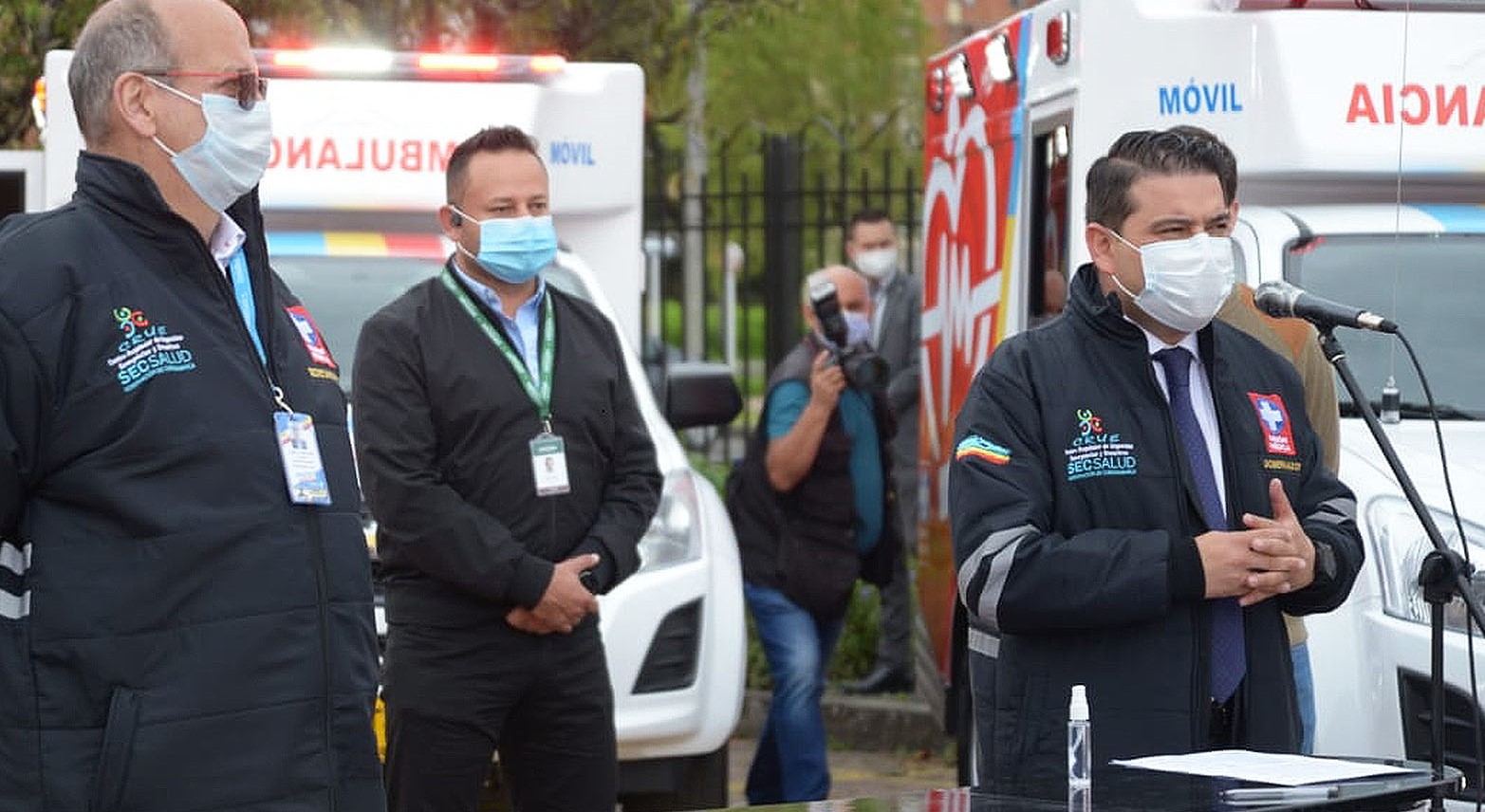 El Hospital Regional Zipaquira recibe dos ambulancias medicalizadas 1