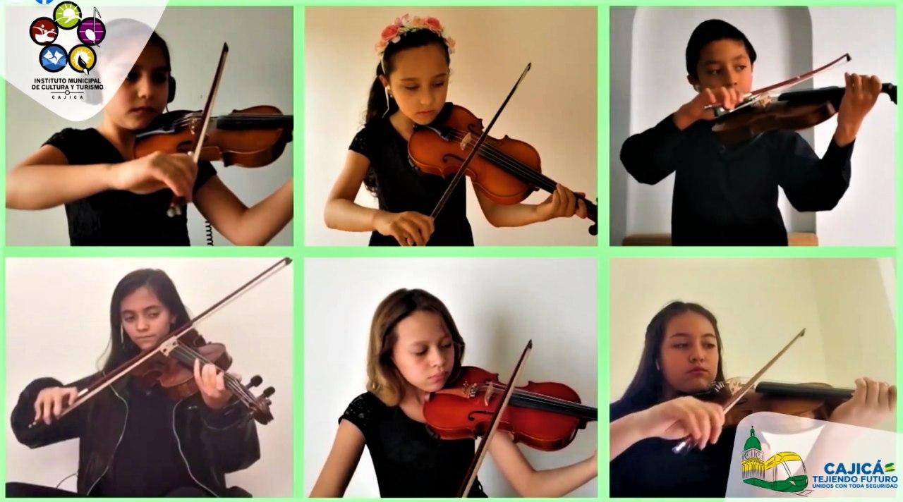En la virtualidad se realizo el II Segundo Festival de Orquestas Sinfonicas de Cajica 2