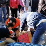 Mas de una hora mujer atropellada estuvo tirada en el piso sin que fuera atendida