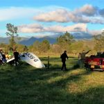 Tres muertos y un bebe herido dejo accidente de avioneta en Ubate