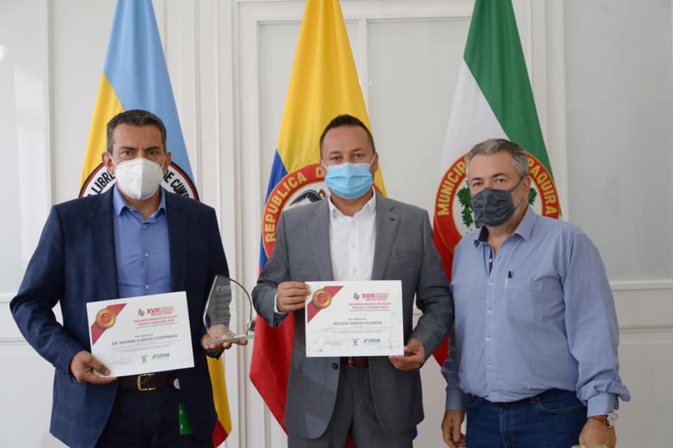 Zipaquira recibe el Premio Nacional de Salud Publica 1