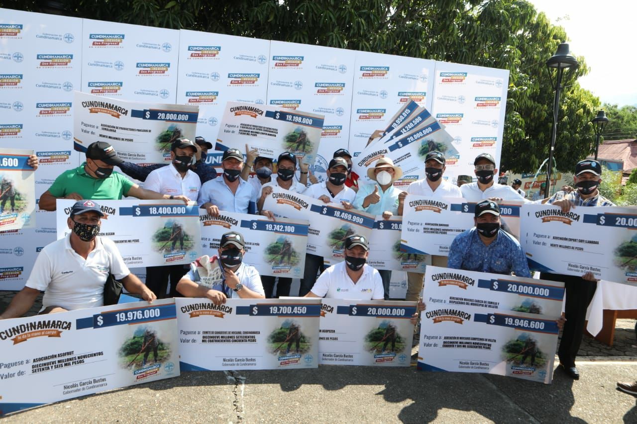 Cundinamarca avanza en su reactivacion economica con una inversion de mas de 55 mil millones