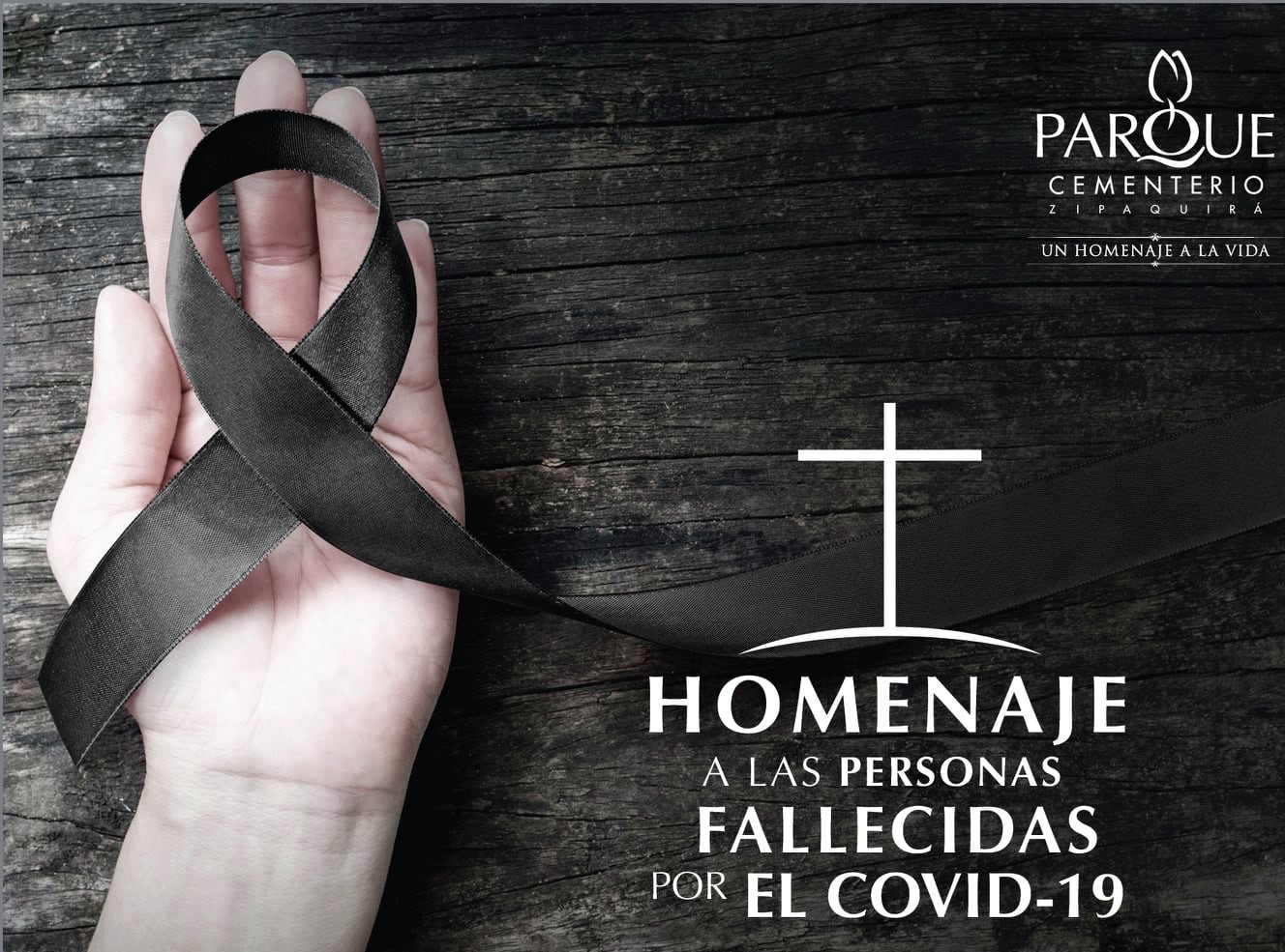 Parque Cementerio Zipaquira rinde homenaje a quienes han partido a causa del covid 19