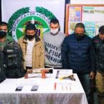 Capturados cinco integrantes de una banda delincuencial en Cundinamarca