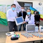 Hospital San Antonio de Chia recibio equipos biomedicos como ayuda en la atencion del covid 191