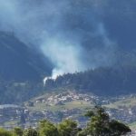 Nuevamente se presenta incendio forestal en Bosques de Silesia
