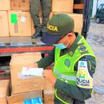 266.000 tapabocas de contrabando aprehendidos por la POLFA
