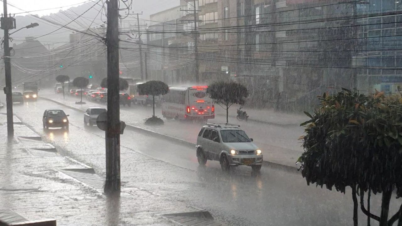 Alerta Amarilla en Cundinamarca por fuertes lluvias