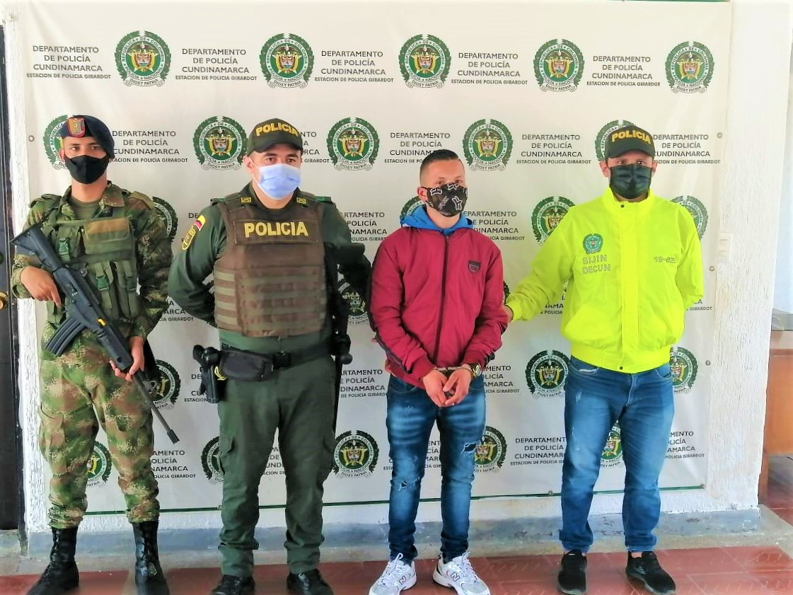 Capturado uno de los delincuentes mas buscados en Cundinamarca
